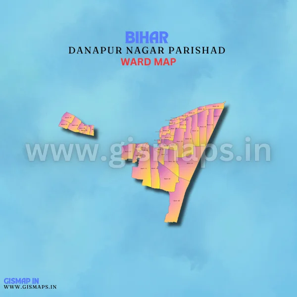 Danapur Nagar Parishad Ward Map